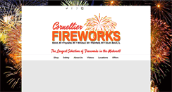 Desktop Screenshot of cornellierfireworks.com