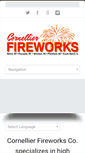 Mobile Screenshot of cornellierfireworks.com